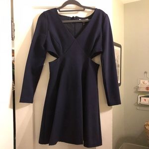 NWT Halston Heritage Blue Dress Sz 4